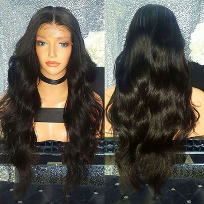 

Brazilian Hair full lace Human Hair Wig For Black Woman wavy Glueless Full Lace Wig With Baby Hair