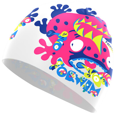 

TOSWIM Colorful designed Lycra Swim Cap Hat Bathing Cap Swimming Hat