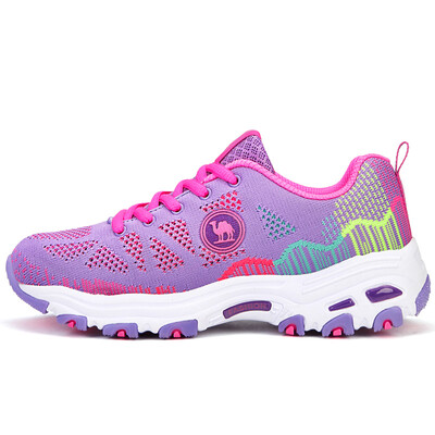 

Camel brand cross country running shoes women sports mesh breathable running shoes outdoor W61345508B dark blue / bright plum 40