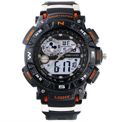 

Джингдонг Дисни (Disney) старшеклассники часы часы напольных мальчики спортивных часы дети смотреть водонепроницаемые световые электронные часы 55041Y