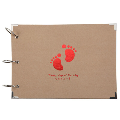

Guangbo (GuangBo) HPA02050 baby growth album set 20 (40) with stickers tape pastel