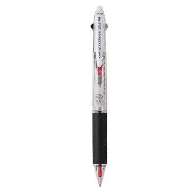 

Mitsubishi Uni MSXE3-500-07 multi-function signature pen automatic pencil 05mm 2 atomic pen 07mm transparent color single