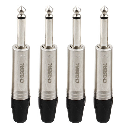 

Auburn Original (CHOSEAL) 6.35 монофонический высококачественный аудиоразъем микрофонный разъем KTV аудиотехнические аксессуары 6.35 моно (четыре) QD2006