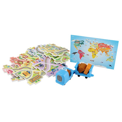 

Audi Diamonds (AULDEY) Super Flying Jigsaw Pile Car - Pippi at Busy Airport 710480