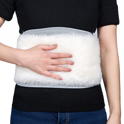 

Олень мех шерсть защиты пояс талия теплого дом мужчины и женщины теплой зима г-ж толстого ухода кашемира живот Huwei бежевого M QX1005