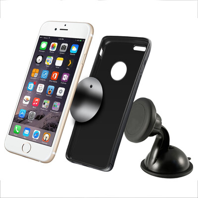 

Универсальный 360 ° Поворот автомобиля присоске Магнитный держатель для телефона GPS