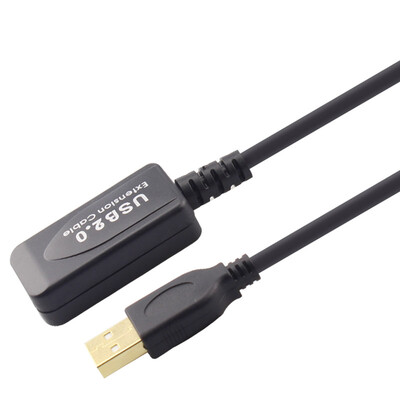 

IT-CEO Y1YC-2 USB2.0 высокоскоростной удлинитель данных / кабель / удлинительная линия Революция Матричный усилитель сигнала AM / AF 5 метров в длину