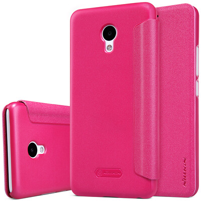 

Meizu M5 NILLKIN NEW LEATHER CASE- Sparkle Leather Case Flip Cover