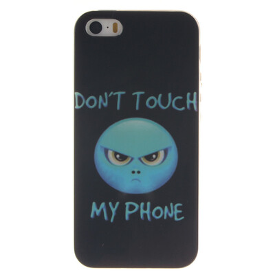 

Anger Pattern Soft Thin TPU Rubber Silicone Gel Case Cover for IPHONE 5/5S/5SE