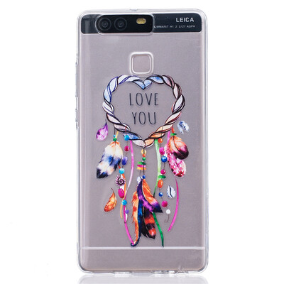 

Love bells Pattern Soft Thin TPU Rubber Silicone Gel Case Cover for HUAWEI P9