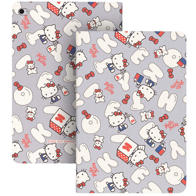 

Отличный Hello Kitty Series iPad Pro 9,7-дюймовый чехол / мультяшный корпус Интеллектуальный спящий рукав Marshmallow Katie Grey