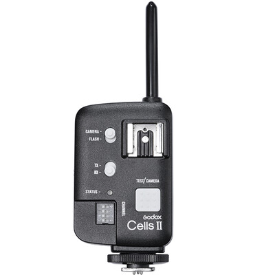

Goddoms (GODOX) CellsII-N Flash Trigger Headlamp Lightning Detector Высококачественный беспроводной передатчик передатчика Nikon