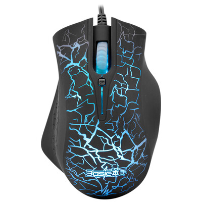 

My mouse (basic) mouse photoelectric gaming mouse wired -760GT 180A white