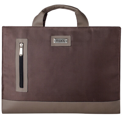 

Mochi (MOKIS) сумка для компьютера 15,4-дюймовый -15,6-дюймовый Apple Lenovo ASUS Dell портативный ноутбук сумка бизнес-пакет пакет отдыха MKDNB020-b бизнес коричневый
