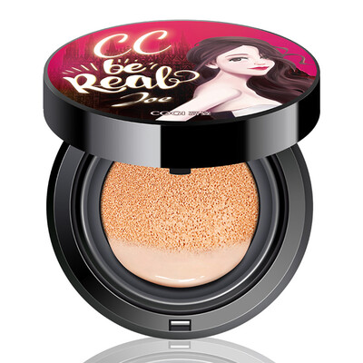 

High-profile COGI star light uniform air cushion CC frost (15g +15 g replacement) (replenishment moisturizing concealer light through the protection of Chen Qiao En custom skin care