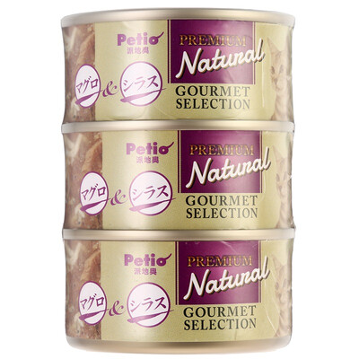 

Petio Cat Wet Food Fresh Food Snack - Soft Steam Bonito 25g Pack 3 packs