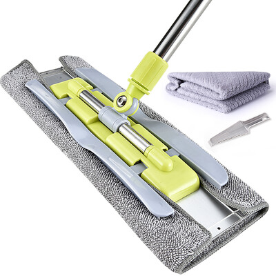 

Bai Ning multi - functional stainless steel rod aluminum alloy plate classic flat mop BNP001