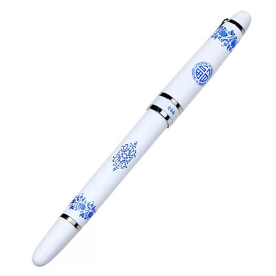 

Hero HERO 449 blue&white porcelain iridium gold pen
