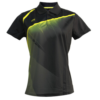 

Li Ning Li-Ning AAYH234-1 бадминтона одежда женская рубашка белый / яркий неоновый XL