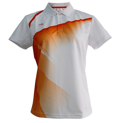 

Li Ning LI-NING AAYH234-1 Badminton Wear Women&39s Style White Bright Red S