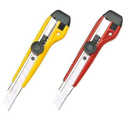 

Together COMIX large reinforced positioning tool knife 18mm wallpaper knife color random office stationery B2804