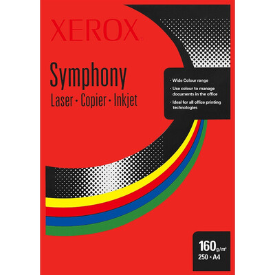 

Xerox Color Copy Paper 160g A4 Coral Red 250 листов / сумка