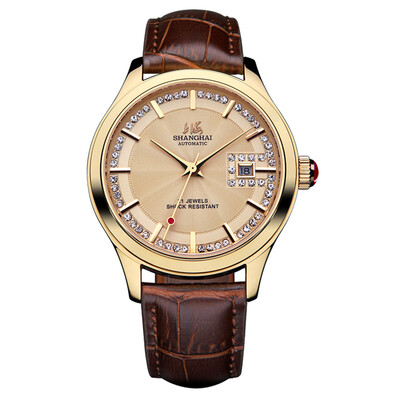 

Шанхай (Шанхай) часы отдыха способа серии календарном автоматический механический X733-2G