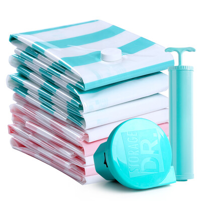 

Storage DR.STORAGE 9-wire thick vacuum compression bag [3 large 3 3 small 3 hand roll] contains electric suction pump