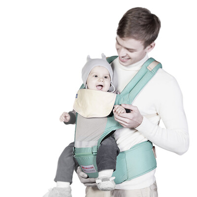 

Babycare Four Seasons Breath Series Multifunctional Baby Baby Strap 9820 Mint Blue