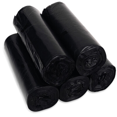 

Deli 33071 office life large garbage bag 50 × 60cm 5 rolls 150 black