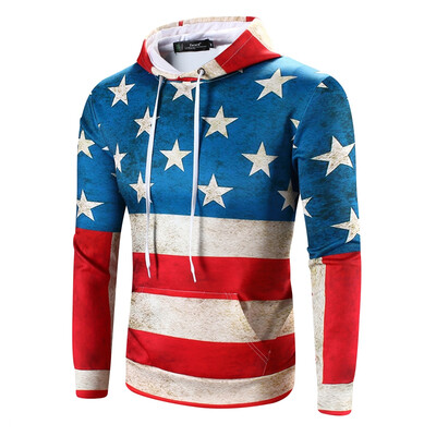 

Men Cotton Printed Pullover Sweatshirt Hoodie