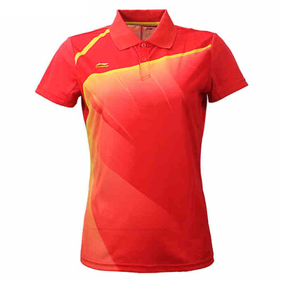 

Li Ning LI-NING AAYH234-1 Badminton Jersey Women's Style White / Bright Red XL