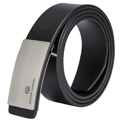 

Giovanni Valentino (GIOVANNI VALENTINO) Men's belt gift box leather belt leather fashion business buckle pants male models 740307410 black