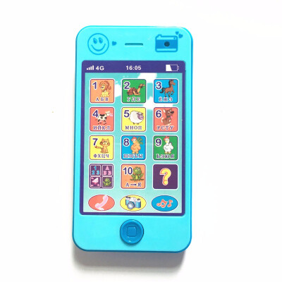 

Russian Language Kids Phone children's educational simulationp music mobile toy