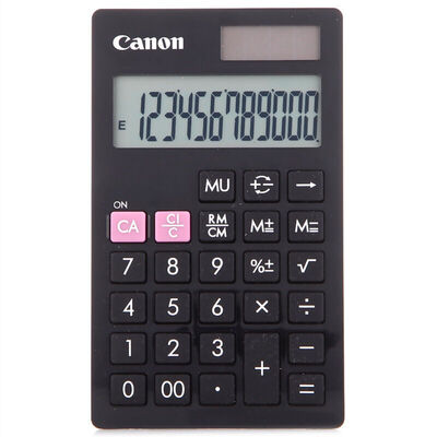 

(CANON) LS-12H Портативный калькулятор Черный