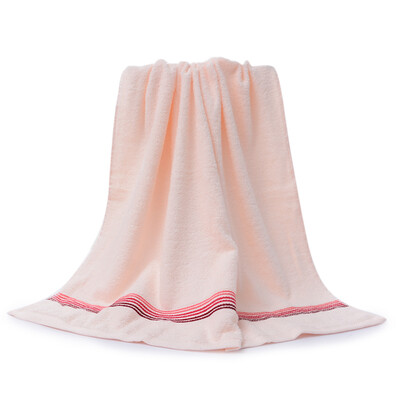 

Grace towel home textiles cotton water soft back trip lattice bath towel red 132 * 64cm