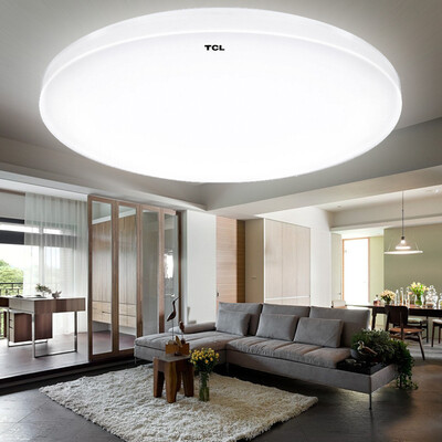 

Jingdong supermarket] TCL LED ceiling lamp Tsui silver 5W white study bedroom corridor living room kitchen and toilet balcony lamp round diameter 23cm 8-10