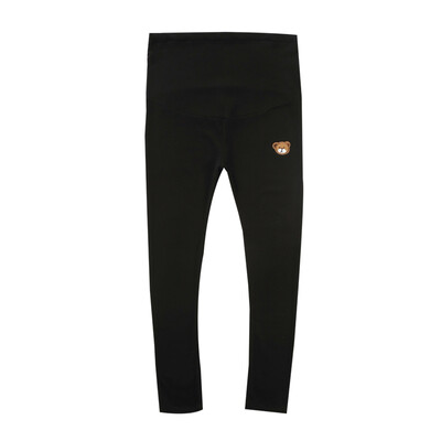 

Pui Mummy Maternity Leggings Touching Leggings B7051 Black