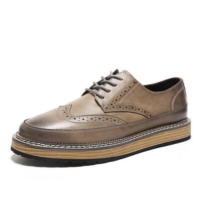 

OKKO tide shoes Bullock men's shoes British men's casual shoes retro fashion shoes 5785 brown 41 yards
