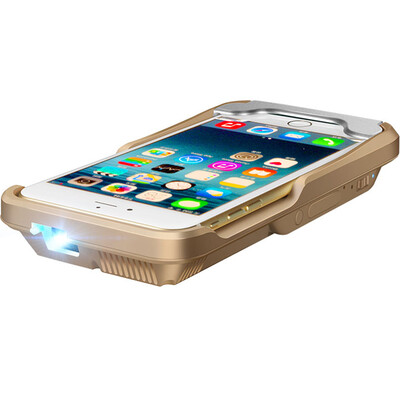 

MEGO G6S Apple Phone Projector Миниатюрный интеллектуальный проектор Встроенная стойка Портативный светодиодный проектор Зарядное устройство Мини-портативный офисный дом
