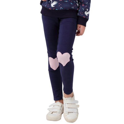 

Xin Song girls bowling pants children's pants in the big children's pants tights pants pants children's casual pants pants spring and autumn pants female possession blue G075B2 130