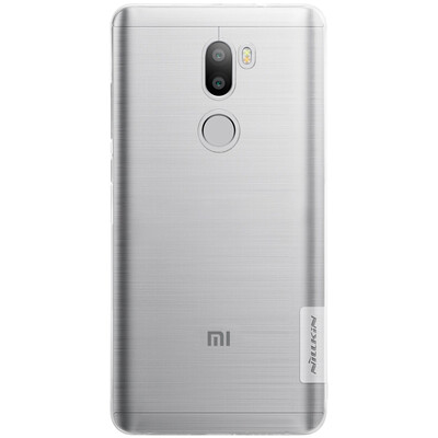 

Nile gold NILLKIN millet 5S plus TPU transparent soft cover protective cover mobile phone sets white