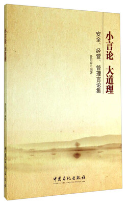 

小言论大道理：安全、经营、管理言论集