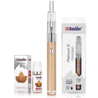 

Платиновая Германия (Boulder) PlatinumⅡ платиновый Германий No. 2 Электронная сигарета бросить курить костюм американской оригинальную электронный распылитель бутылку шампанского костюм табак масло