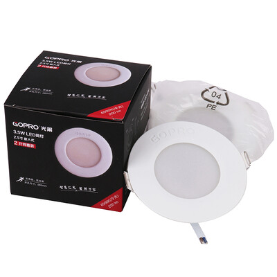 

Супермаркет] [Jingdong По GOPRO светодиодная лампа Star 6,5 см 2,5 дюйма открытия 3.5W6500K два белых огня установлены лампы прохода огни фон