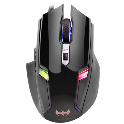 

My mouse (basic) mouse photoelectric gaming mouse wired -760GT 180A white