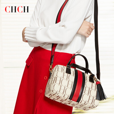 

CHCH female single shoulder bag brand new 2017 portable oblique Boston bag lady pillow bag bag, leisure fashion