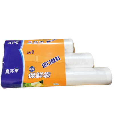 

[] Cleanwrap Jingdong супермаркет упаковки пищевых продуктов пластиковые пакеты тройной пакет 240 установлен C8-БС2