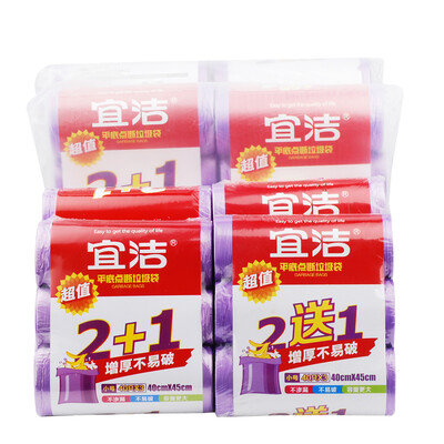 

Yi Цзе мешки для мусора толще труба 12 объем скидка означает 480 40x45cmJD-7011