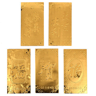 

Eva Love Platinum New Year Fuzi Tongli Lee - свадебный красный конверт с подарочной сумкой для подарков, большой 5, смешанный с 25 золотом